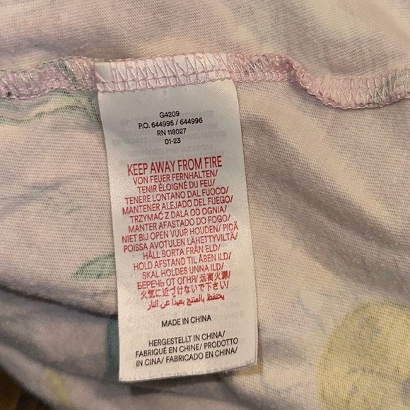 Mini Boden Girls Adorable Puff Sleeve Dress Winsome Pink Greek Toile Sz 5-6Y - Picture 11 of 12